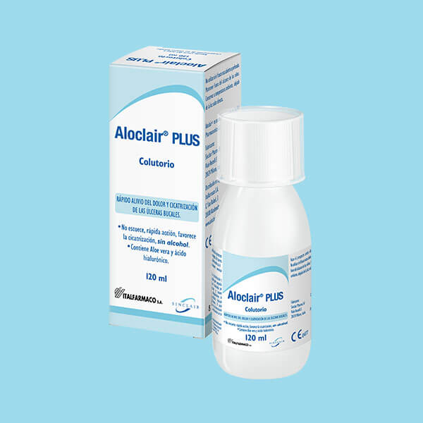 Aloclair PLUS para aftas múltiples